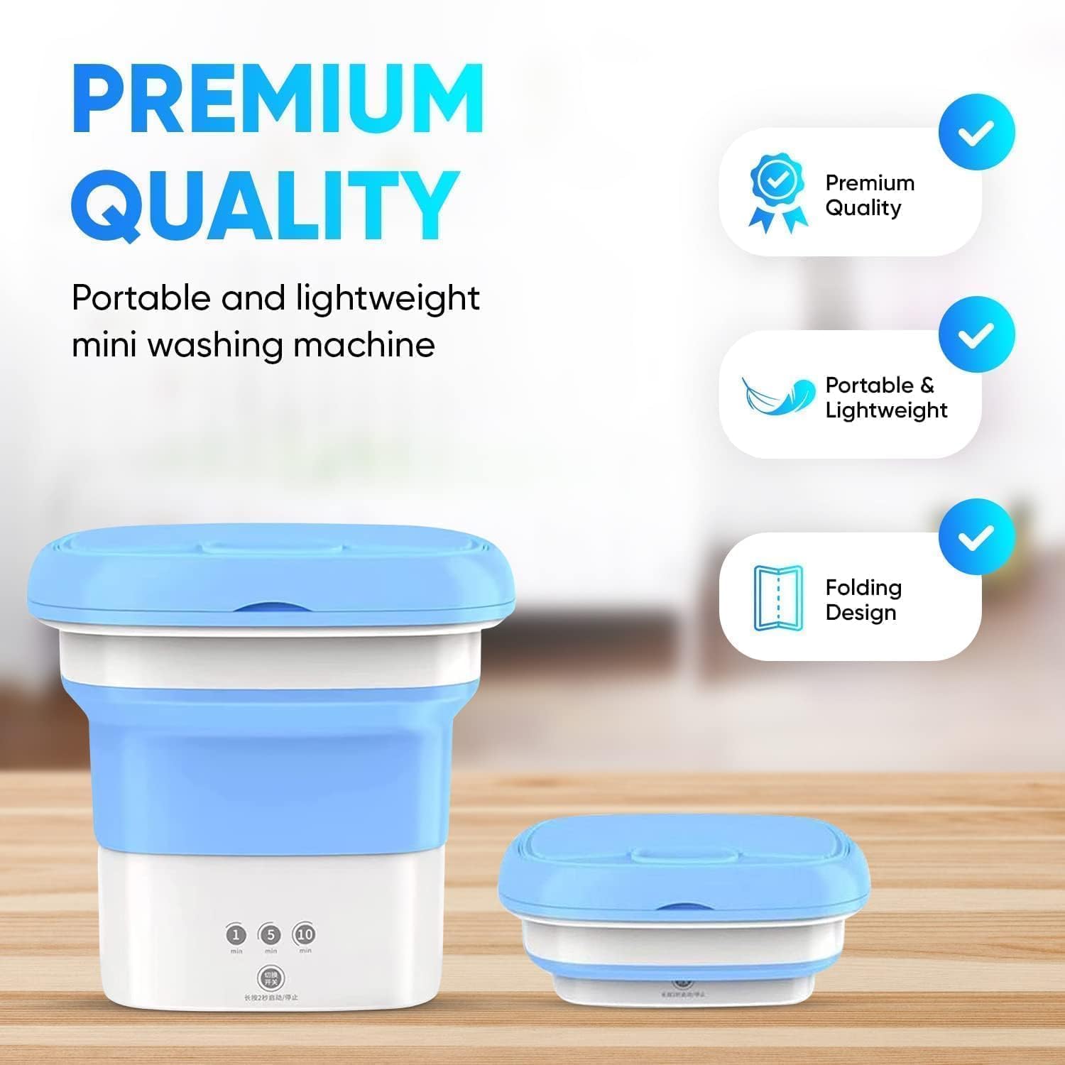 Mini Folding bucket Washing Machine