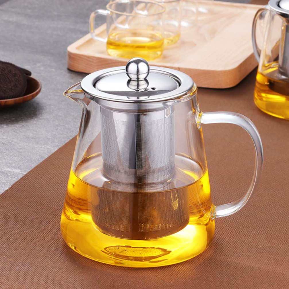 Elegant Borosilicate Glass Teapot – Pure, Stylish Brewing