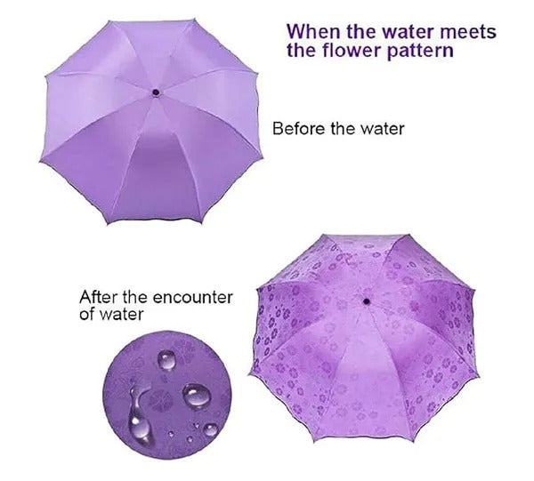 🌧️ Magic Umbrella – Watch Flowers Bloom in the Rain! 🌸