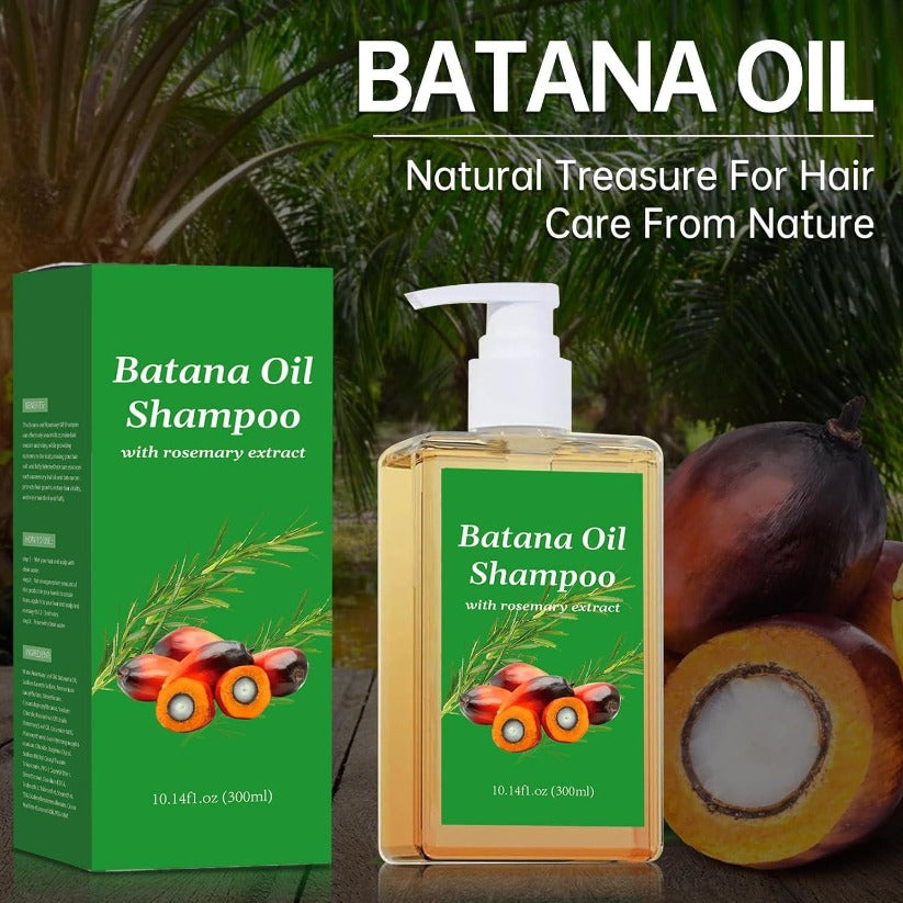 Batana Oil Shampoo – The Natural Hair Growth pack of 2