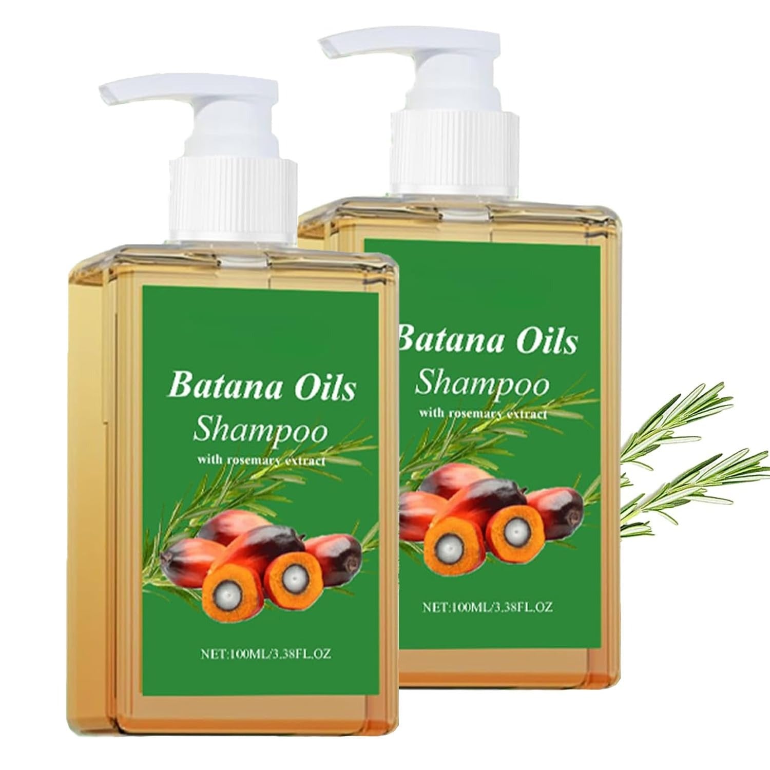 Batana Oil Shampoo – The Natural Hair Growth pack of 2
