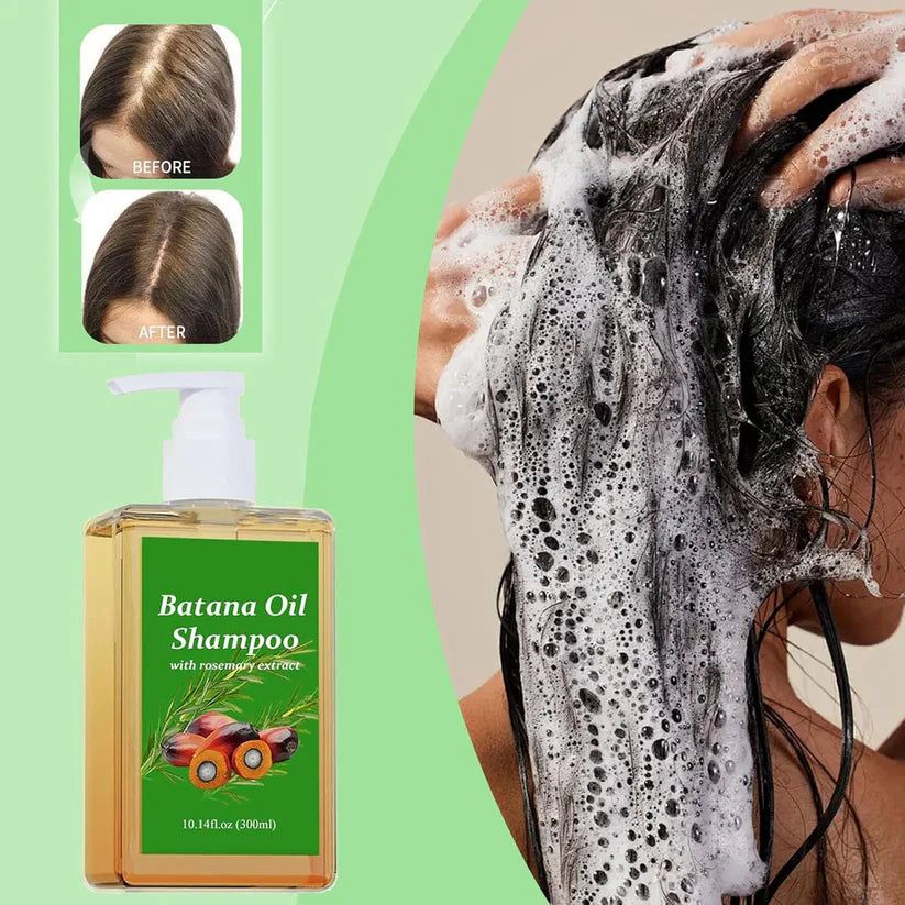 Batana Oil Shampoo – The Natural Hair Growth pack of 2