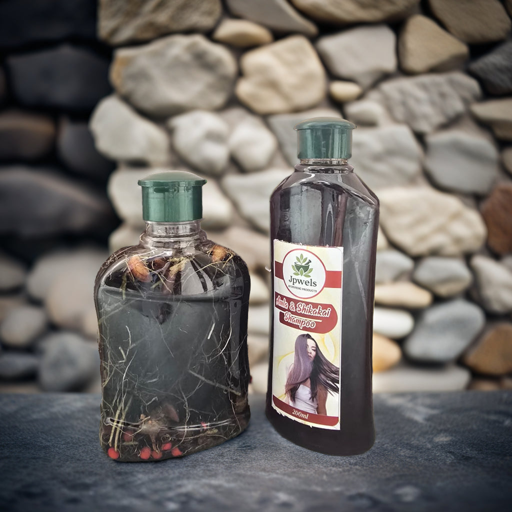 Ayurvedic Hair Oil & Shampoo