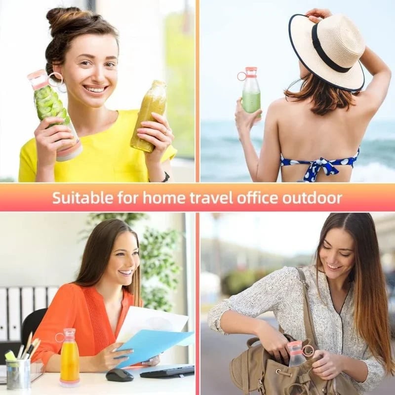 Portable blender for fresh juice