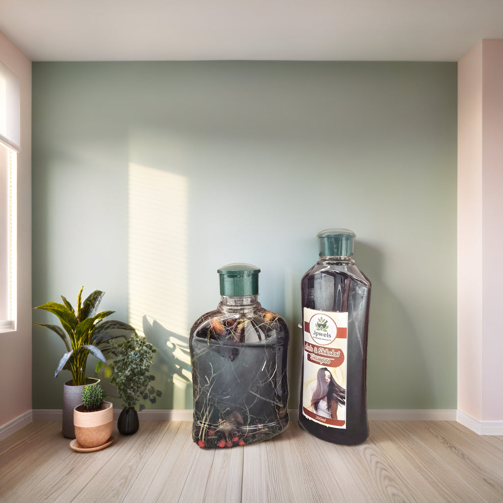 Ayurvedic Hair Oil & Shampoo